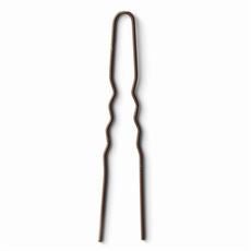_Curly Pin Brown 44Mm 20Stk - Youth.no