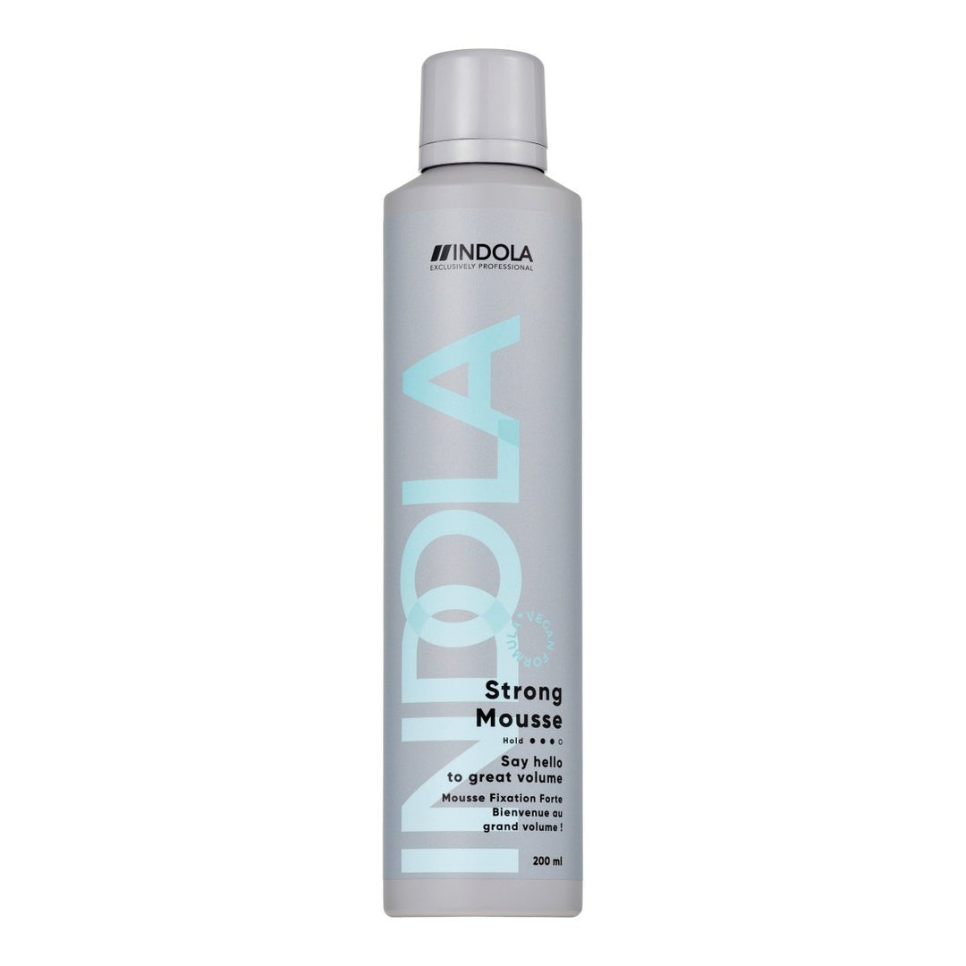 Hårmousse_Indola Strong mousse 200ml - Youth.no