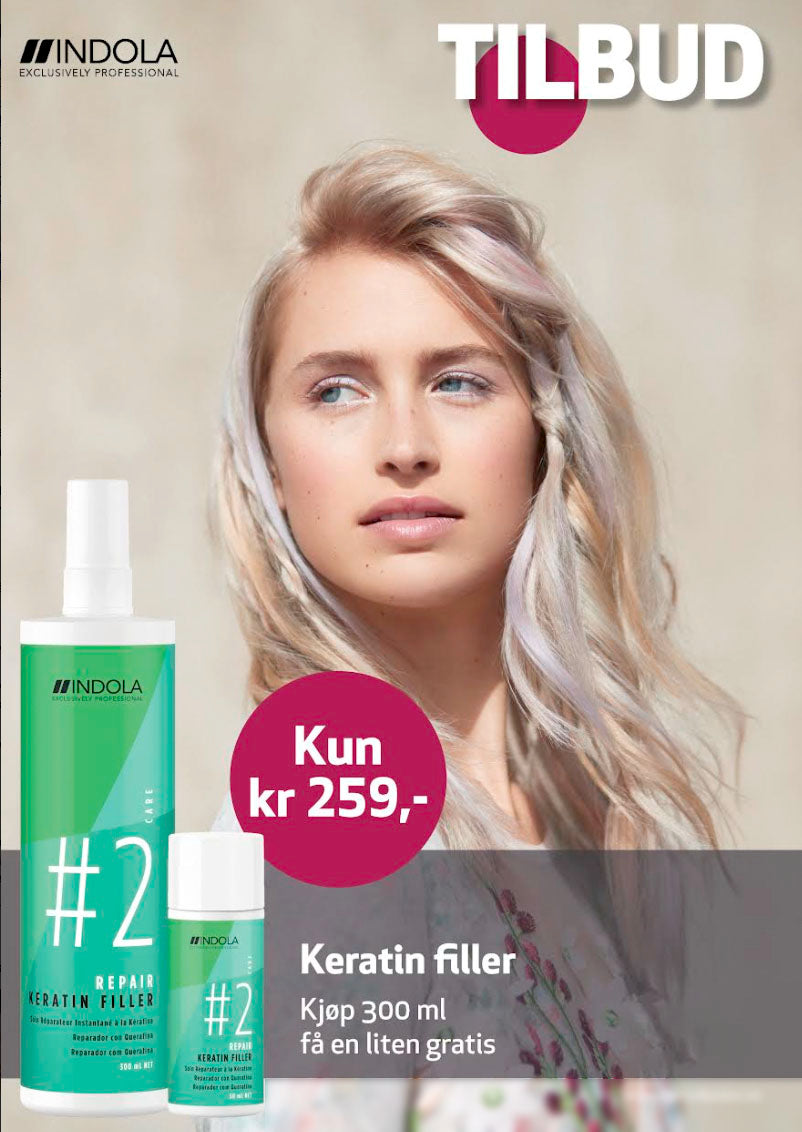Indola Repair keratin filler duo pack