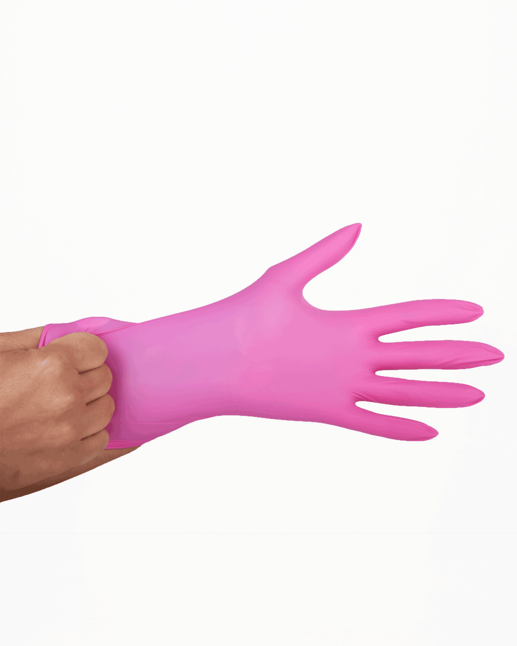 Framar Pink Paws Nitrile Gloves