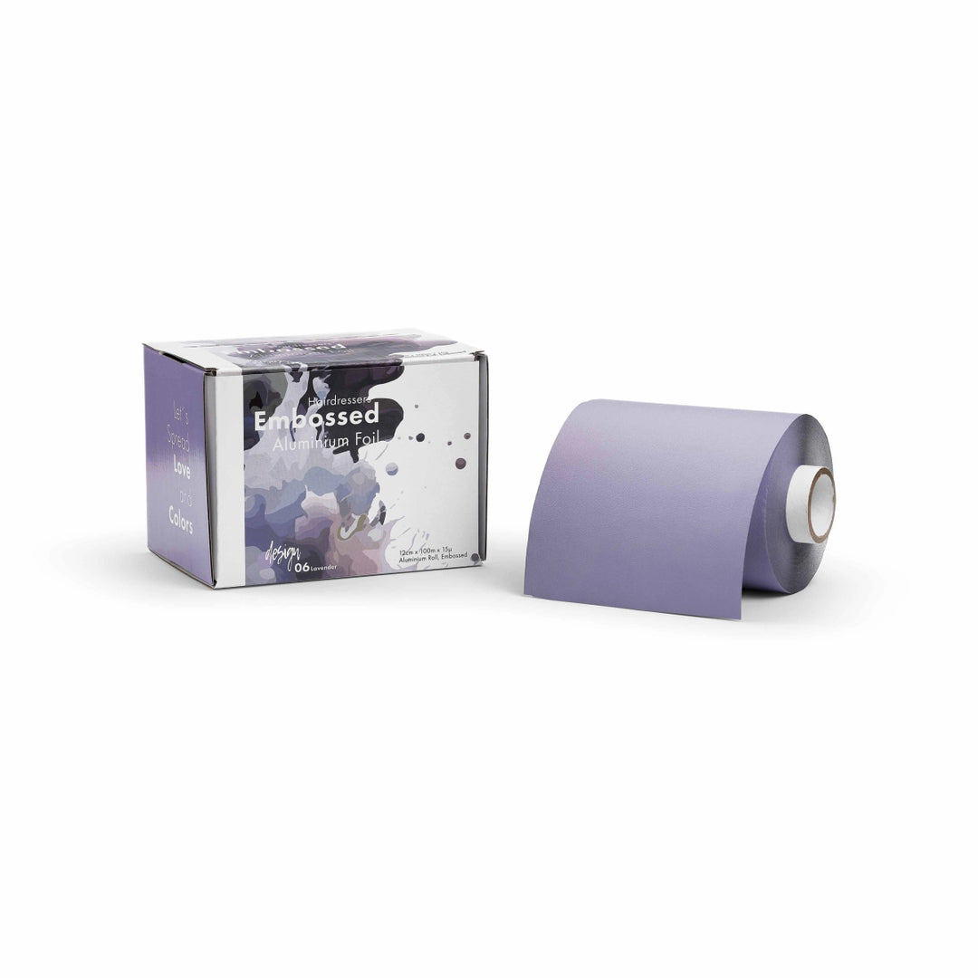 Diverse_Embossed Aluminium Foil - Lavender 100m - Youth.no