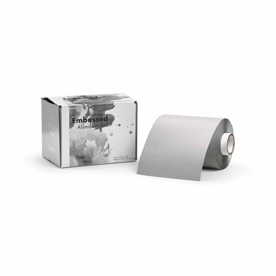 Diverse_Embossed Aluminium Foil - Silver 100m - Youth.no