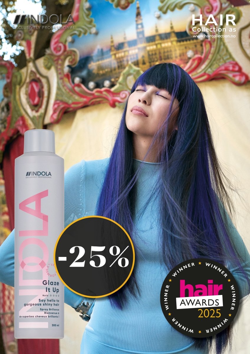 glansspray_Indola Glaze it up spray 300ml - Youth.no