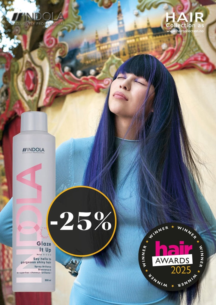 glansspray_Indola Glaze it up spray 300ml - Youth.no