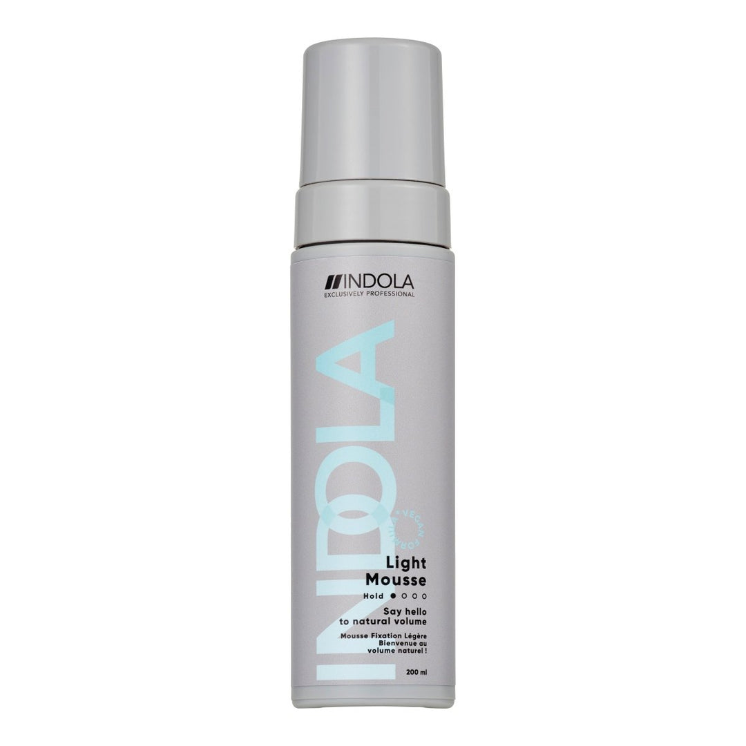Hårmousse_Indola Light mousse 200ml - Youth.no