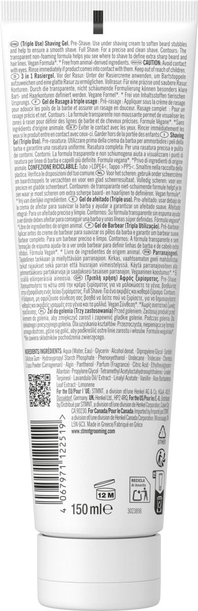 _STMNT Shaving Gel 150ml - Youth.no