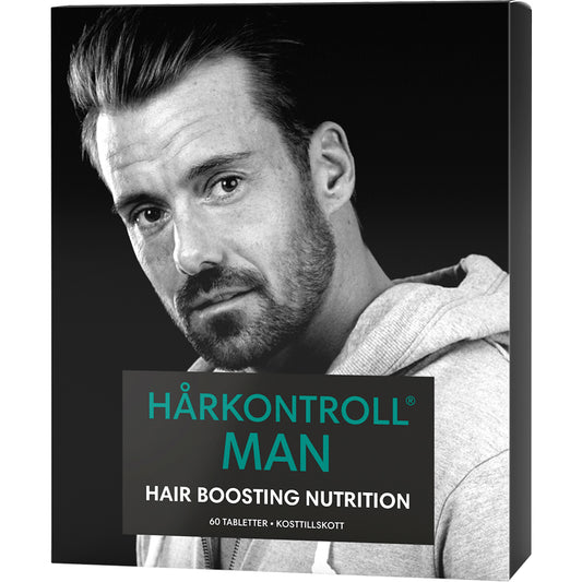 Hårkontroll Man Hair Boosting Nutrition 60 stk