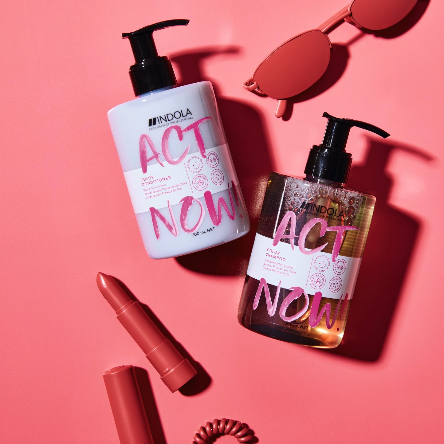 Act Now! Color shampoo/conditoner, duo-pack
