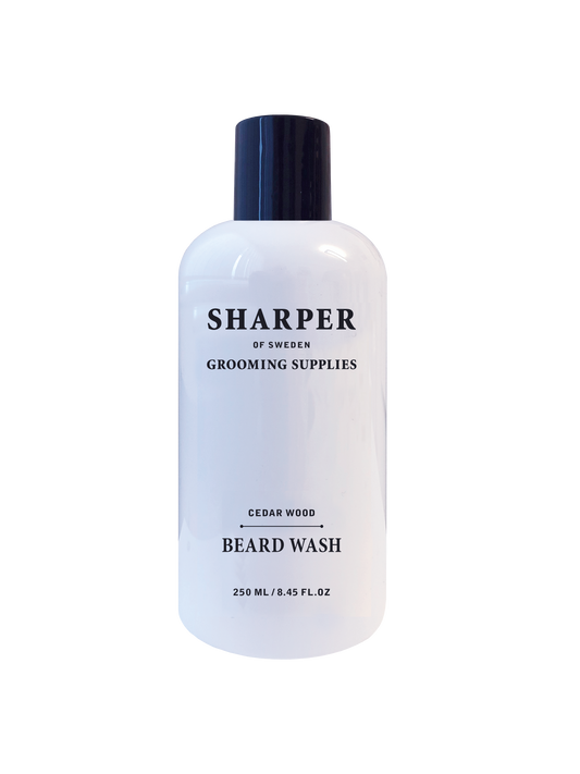 Sharper of Sweden Beard wash, Cedar wood 250ml