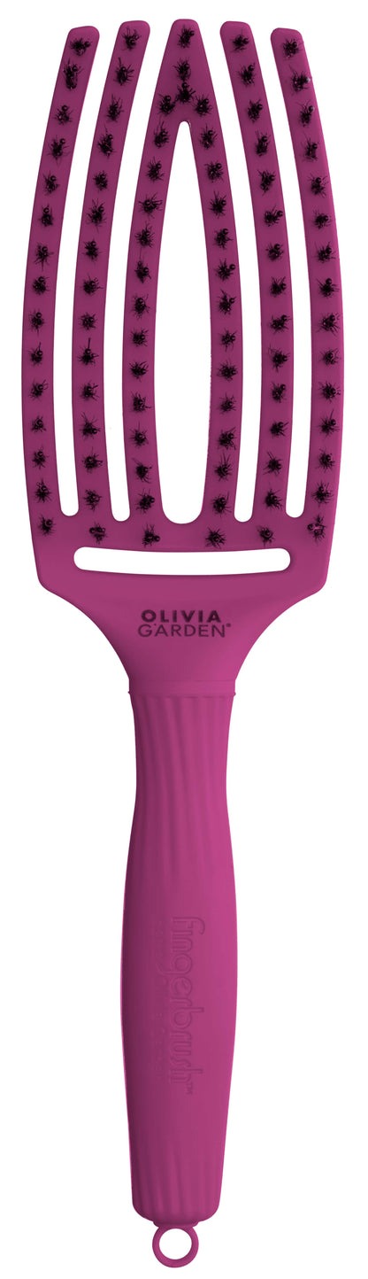 Olivia Garden Finger Brush Rosa